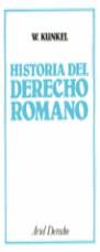 HISTORIA DEL DERECHO ROMANO | 9788434415027 | KUNKEL, W.