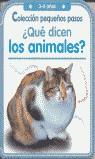 QUE DICEN LOS ANIMALES ? | 9788427266544 | VARIS