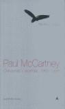 PAUL MCCARTNEY CANCIONES Y POEMAS 1965-1999 | 9788439707370 | MCCARTNEY, PAUL