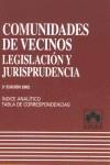 COMUNIDADES DE VECINOS (3 ED.2002) | 9788478797462 | MARTIN BERNAL, JOSE MANUEL