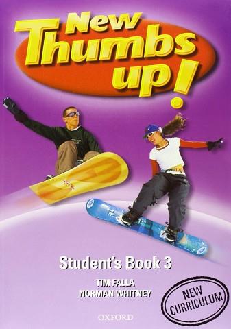 NEW THUMBS UP 3 STUDENT'S BOOK (2003) | 9788467303759 | FALLA, TIM