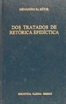 DOS TRATADOS DE RETORICA EPIDICTICA | 9788424918231 | EL RETOR MENANDRO