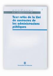 TEXT REFOS DE LA LLEI DE CONTRACTES DE LES ADMINISTRACIONS P | 9788439352853 | VARIS