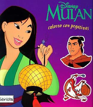 MULAN (COLOREO CON PEGATINAS) | 9788439203216 | DISNEY