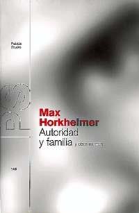 AUTORIDAD Y FAMILIA | 9788449310058 | HORKHEIMER, MAX