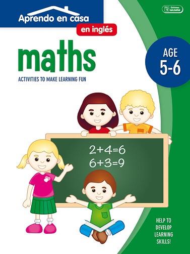 APRENDO EN CASA INGLÉS (5-6 AÑOS) MATHS | 9788499399171 | PATIMPATAM