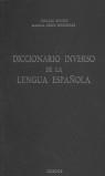 DICCIONARIO INVERSO DE LA LENGUA ESPAÑOLA | 9788424910808 | BOSQUE, IGNACIO ; PEREZ FERNANDEZ, MANUE
