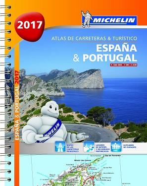 ESPAÑA & PORTUGAL (FORMATO A-4) (ATLAS DE CARRETERAS Y TURÍSTICO ) | 9782067217683 | MICHELIN