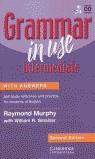 GRAMMAR IN USE INTERMEDIATE WITH ANSWERS | 9780521625982 | MURPHY, RAYMOND