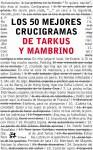 50 MEJORES CRUCIGRAMAS | 9788476696774 | TARKUS MAMBRINO