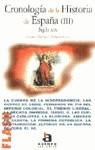 CRONOLOGIA DE LA HISTORIA DE ESPAÑA III (FLASH) | 9788448304522 | UTRERA, CARMEN