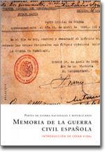 MEMORIA DE LA GUERRA CIVIL ESPAÑOLA | 9788496326101 | VIDAL CESAR (INTRODUCCION)