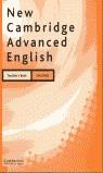 NEW CAMBRIDGE ADVANCED ENGLISH TEACHER'S BOOK | 9780521629416 | JONES, LEO