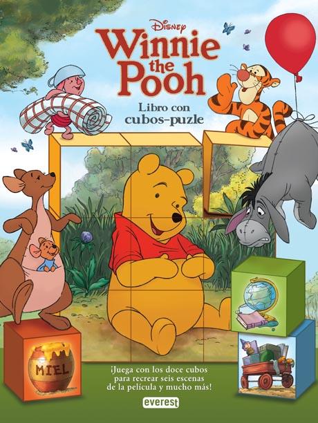 WINNIE THE POOH. LIBRO DE CARTÓN CON CUBOS-PUZLE | 9788444166506 | WALT DISNEY COMPANY