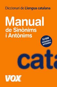 DICCIONARI MANUAL DE SINONIMS I ANTONIMS | 9788483329597 | VV.AA.