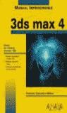 3DS MAX 4 MANUAL IMPRESCINDIBLE | 9788441513136 | ZARANDIETA MORAN, FRANCISCO