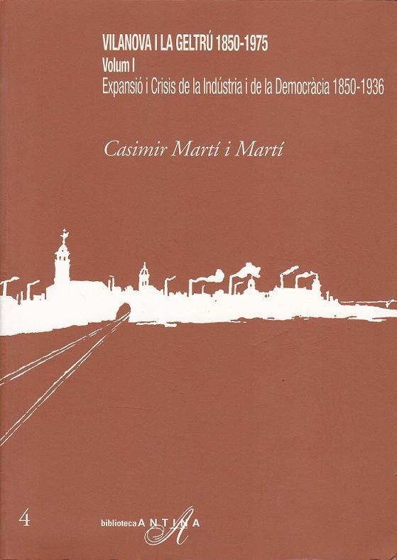 VILANOVA I LAGELTRU 185O-1975 | 9788485960118 | MARTI I MARTI, CASIMIR