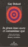 IN GIRUM IMUS NOCTE ET CONSUMIMUR IGNI | 9788433961433 | DEBORD, GUY