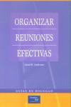 ORGANIZAR REUNIONES EFECTIVAS | 9788420536385 | ABDERSON, CAROL R.