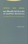 FILOSOFIA DEL DERECHO EN MODELOS HISTORICOS UNA | 9788481645705 | RUIZ MIGUEL, ALFONSO