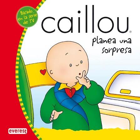 CAILLOU PLANEA UNA SORPRESA | 9788424196295 | JIMENEZ RIOJA, ALBERTO