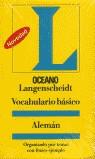 VOCABULARIO BASICO ALEMAN LANGENSCHEIDT | 9788495199645 | VARIS