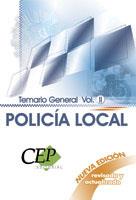 TEMARIO GENERAL VOL II POLICIA LOCAL | 9788498637403 | CEP FORMACION