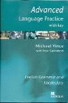 ADVANCED LANGUAGE PRACTICE WITH KEY (2003) | 9781405007627 | VARIS