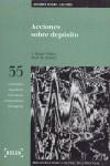 ACCIONES SOBRE DEPOSITO (35) | 9788476768853 | VILALTA, A ESTHER. MENDEZ, ROSA M