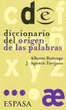 DICCIONARIO DEL ORIGEN DE LAS PALABRAS | 9788423992492 | BUITRAGO, ALBERTO