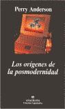 ORIGENES DE LA POSMODERNIDAD, LOS | 9788433905918 | ANDERSON, PERRY