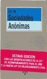 LEY DE SOCIEDADES ANONIMAS (ED.2000) | 9788430935017 | ARROYO MARTINEZ, IGNACIO