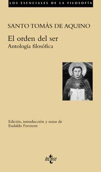 ORDEN DEL SER ANTOLOGIA FILOSOFICA, EL | 9788430939626 | SANTO TOMAS DE AQUINO