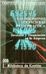 DECISIONES FINANCIERAS EN LA PRACTICA INVERSION Y FINA | 9788433006875 | GOMEZ BEZARES, FERNANDO