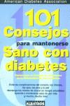 101 CONSEJOS PARA MANTENERSE SANO CON DIABETES | 9789502409771 | AMERICAN DIABETES ASSOCIATION