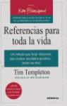 REFERENCIAS PARA TODA LA VIDA | 9788475777306 | TEMPLETON, TIM