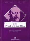 HOMENATGE A ENRIC PRAT DE LA RIBA:MISSATGES I MAN | 9788439322283 | AINAUD DE LASARTE, JOSEP MARIA