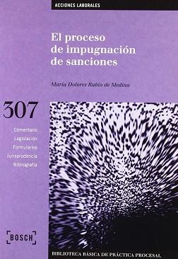 PROCESO DE IMPUGNACION DE SANCIONES, EL (307) | 9788476765470 | RUBIO DE MEDINA, MARIA DOLORES