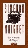 MEMORIAS DE MAIGRET, LAS (BUTXACA) | 9788483106600 | SIMENON, GEORGES
