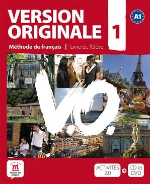 VERSION ORIGINALE 1 METHODE DE FRANÇAIS + CD ET DVD | 9788484435600 | VARIS