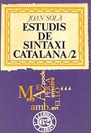 ESTUDIS DE SINTAXI CATALANA (T. 2) % | 9788429708363 | SOLA CORTASSA, JOAN