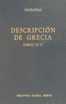 DESCRIPCION DE GRECIA LIBROS III-VI | 9788424916565 | PAUSANIAS