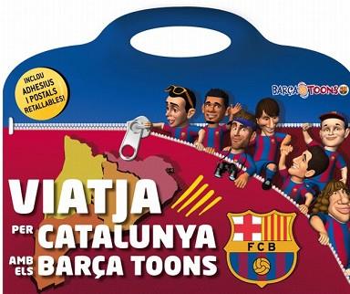 VIATJA PER CATALUNYA AMB ELS BARÇA TOONS | 9788499329079 | DIVERSOS AUTORS