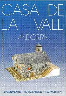 CASA DE LA VALL (ANDORRA LA VELLA) (RETALLABLES) | 9788472105171 | SALVATELLA, MIGUEL A.