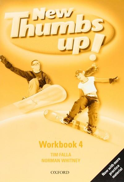 NEW THUMBS UP 4 WORKBOOK (2003) | 9780194390774 | FALLA, TIM