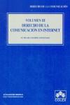 DERECHO DE LA COMUNICACION EN INTERNET VOL.3 | 9788478796816 | COUSIDO GONZALEZ, M.PILAR