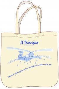 BOLSA EL PRINCIPITO SOLO CON EL CORAZON PODEMOS VER BIEN | 9788868210809 | EXUPERY,SAINT