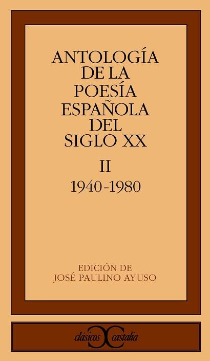 ANTOLOGIA DE LA POESIA ESPAÑOLA DEL SIGLO XX VOL. 2 | 9788470397394 | VARIS