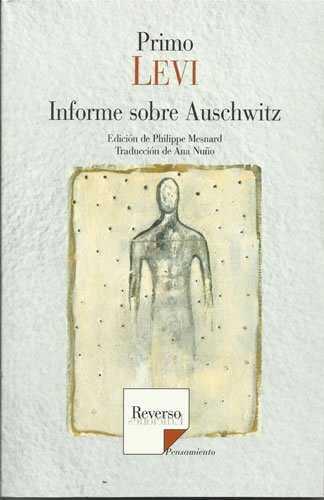 INFORME SOBRE AUSCHWITZ | 9788493392192 | LEVI, PRIMO