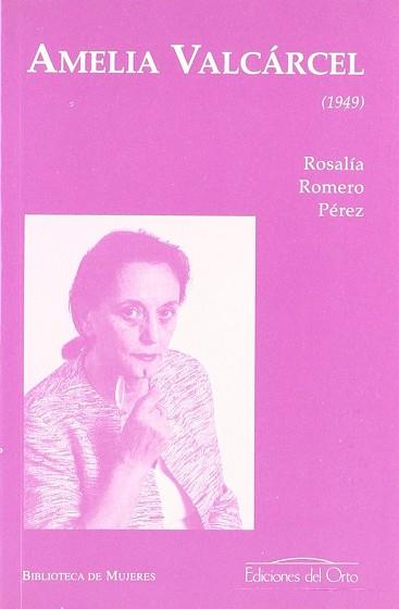 AMALIA VALCARCEL (1949) | 9788479233167 | ROMERO PEREZ, ROSALIA